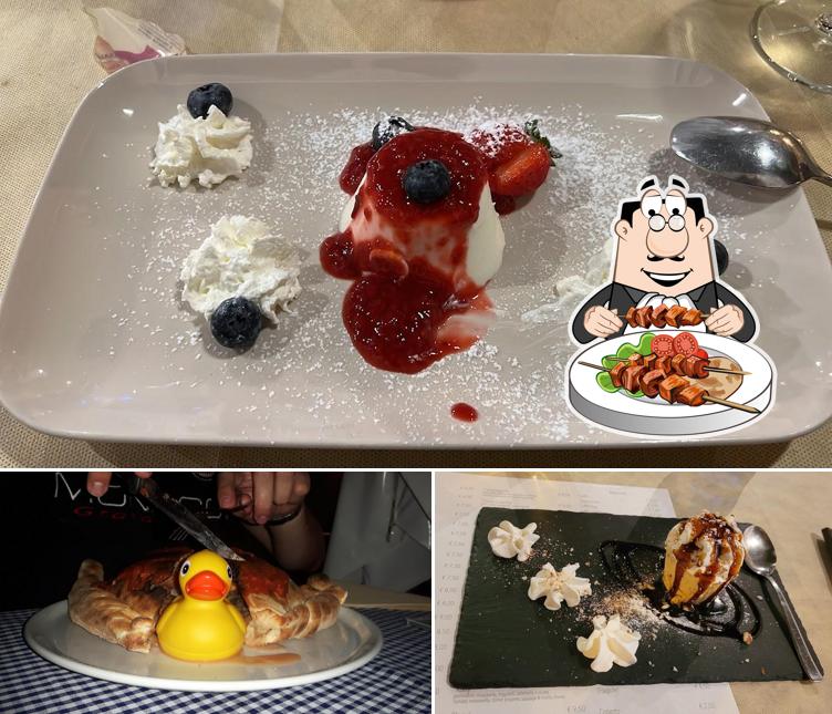 Mousse al cioccolato al Pizzeria Ristorante Antica Corte