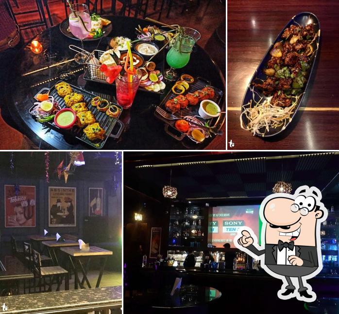 The interior of Pub 13