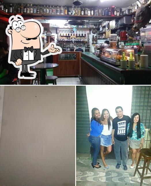 O interior do Boteco Meu Garoto