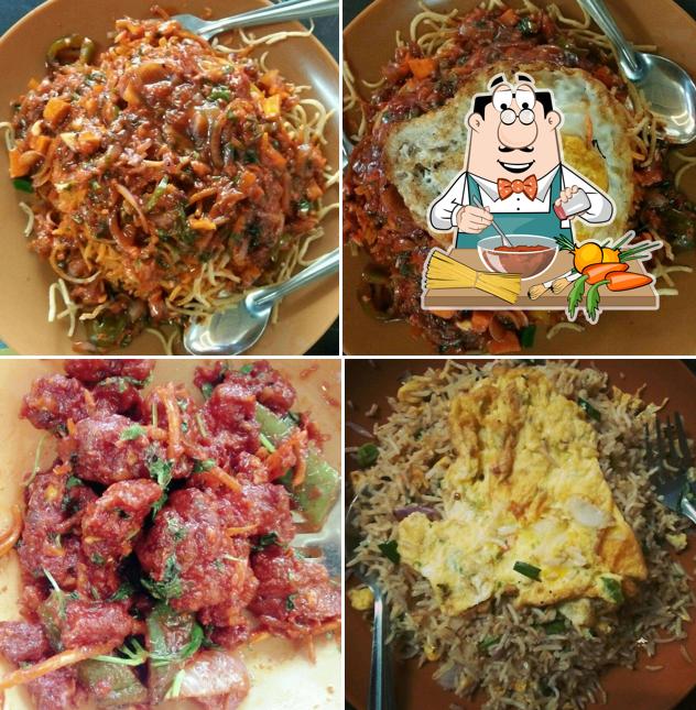 Spaghetti bolognese at Bombay Street Food Hub