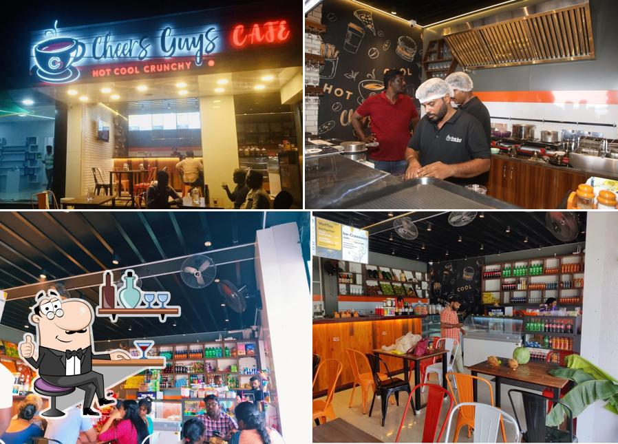 Check out how Cheers Guys Cafe looks inside