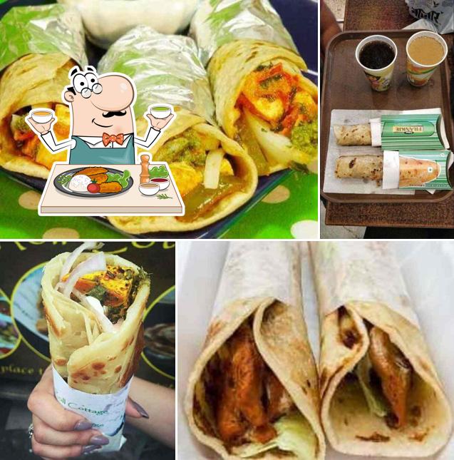 Food at Chinese & Roll