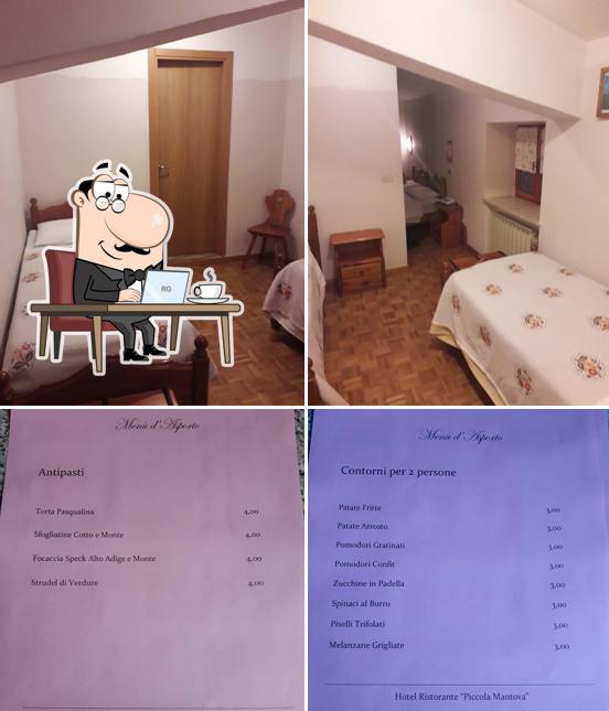 Gli interni di Ristorante dell'Hotel Piccola Mantova