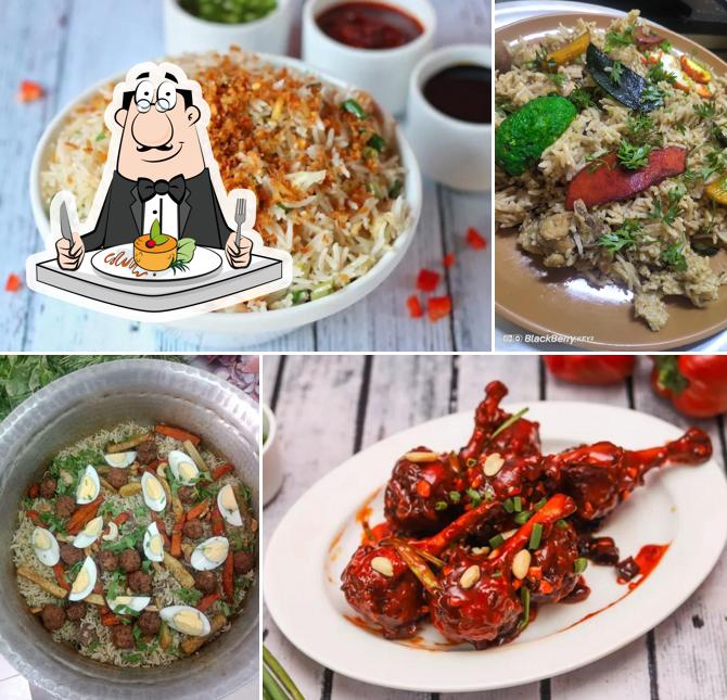 Food at Indian Chinese Fusion