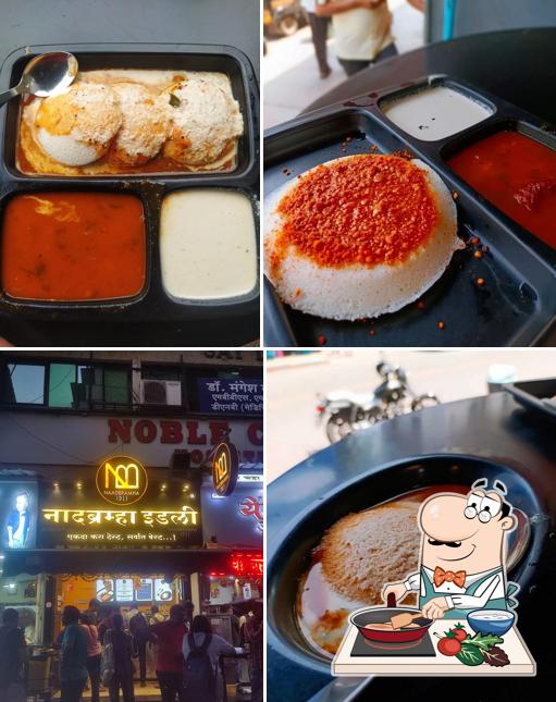 Chicken curry at Naadbramha Idli Kamothe