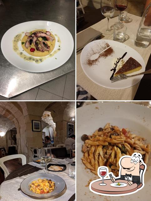 Cibo al Osteria della Divina provvidenza