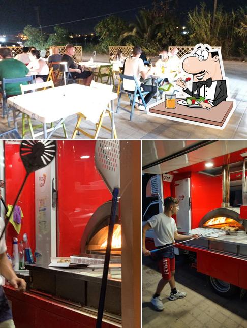 Platti al Pizza and go Lampedusa