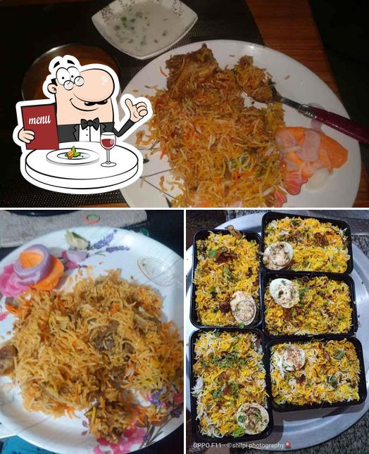 Meals at Real Hyderabadi Biryani