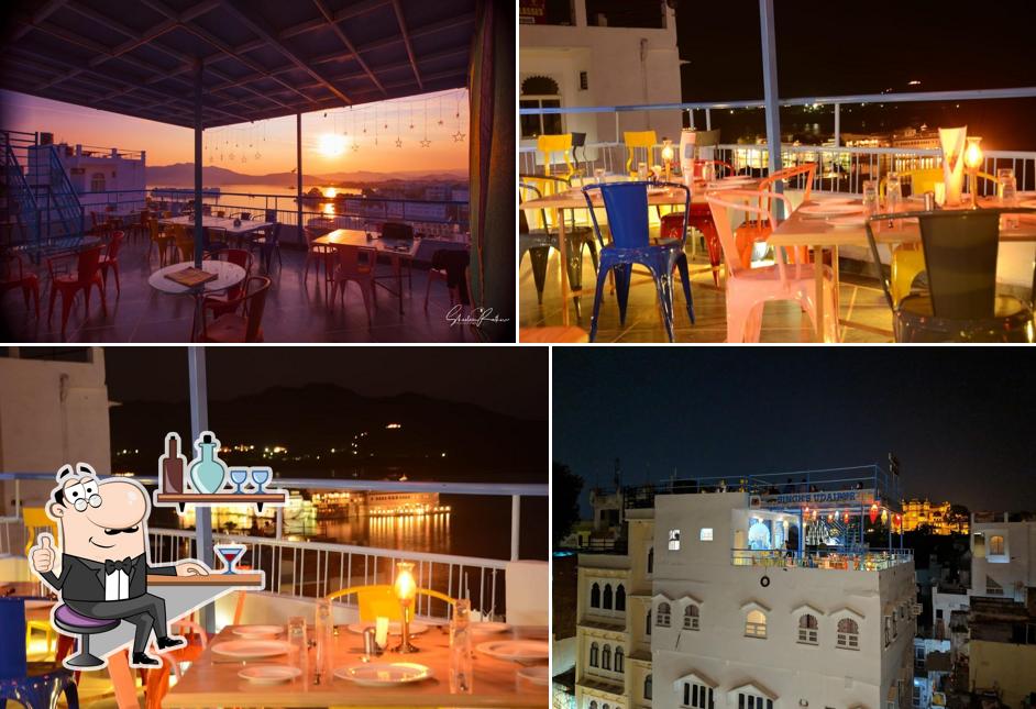 The interior of Singh's Udaipur