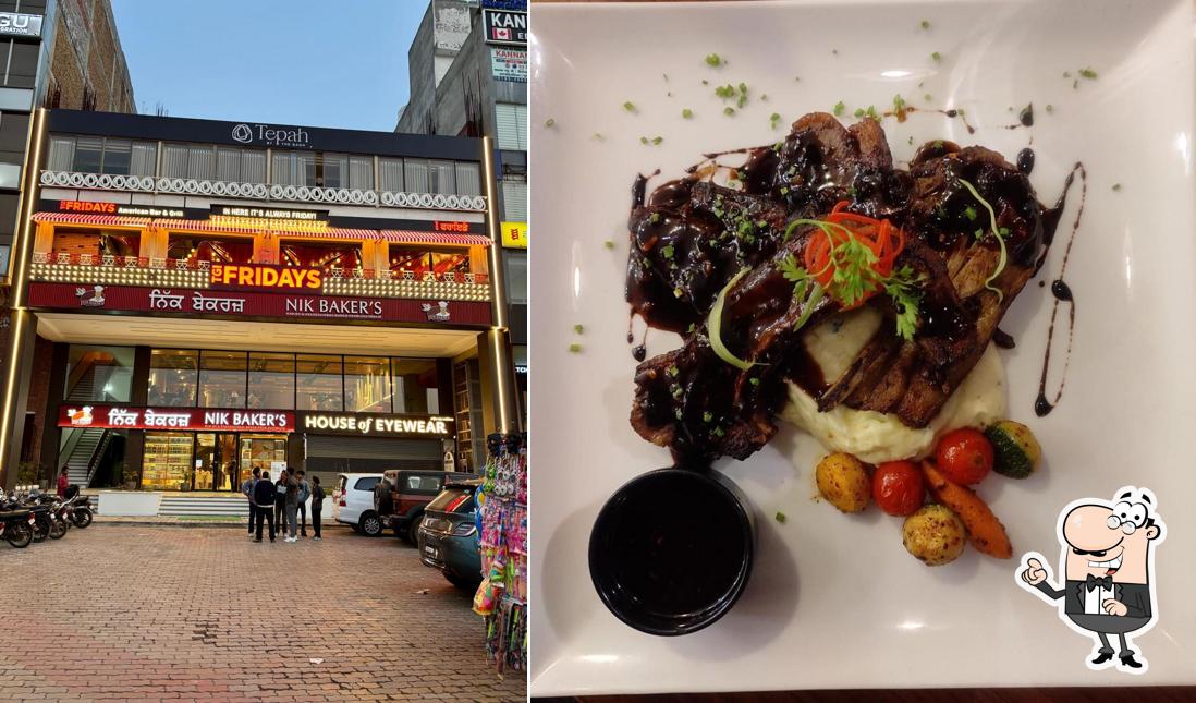 The exterior of TGI Fridays Amritsar