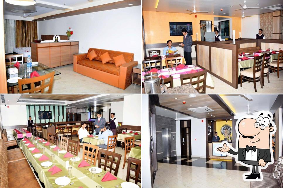 Take a seat at one of the tables at Saisha Hotel