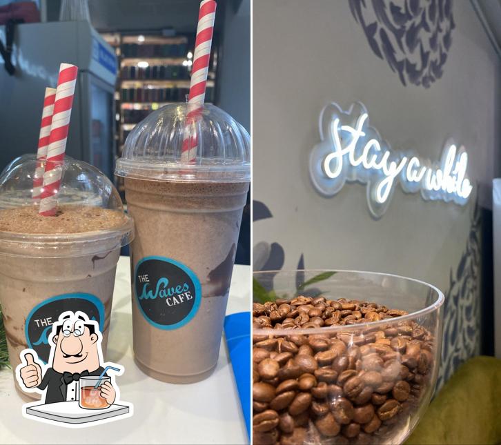Pick a drink at The Waves Cafe