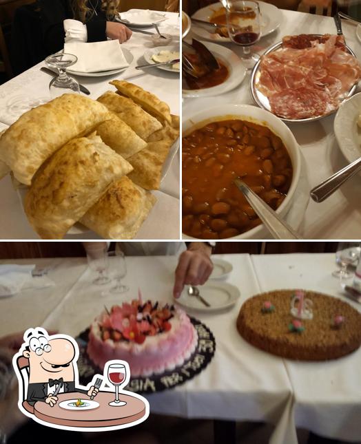 Platti al Trattoria Madonnina