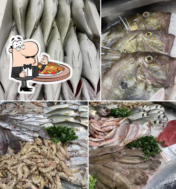 Pescheria Friggitoria Patanè serve un menu per gli amanti del pesce