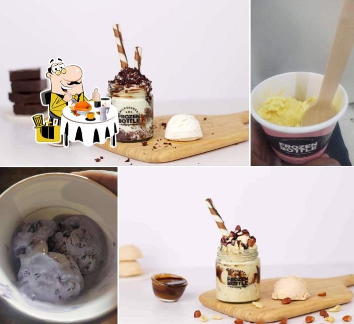 Food at Frozen Bottle - Milkshakes, Desserts, and Ice Cream