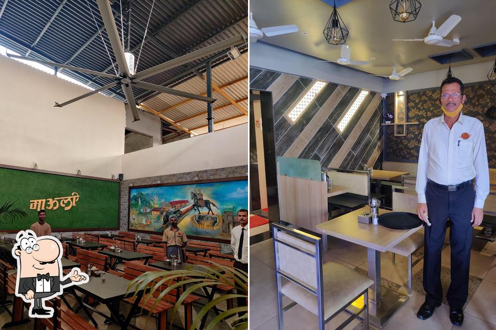 The interior of Hotel Mauli