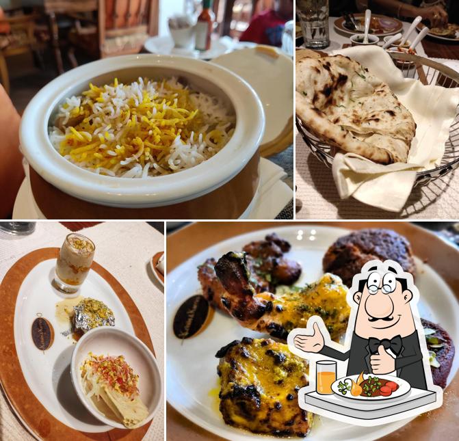 Food at Kebabs and Kurries