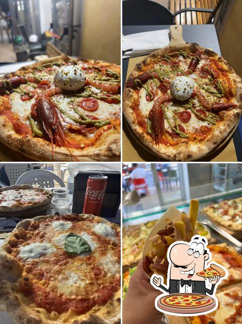 Scegli tra le molte varianti di pizza