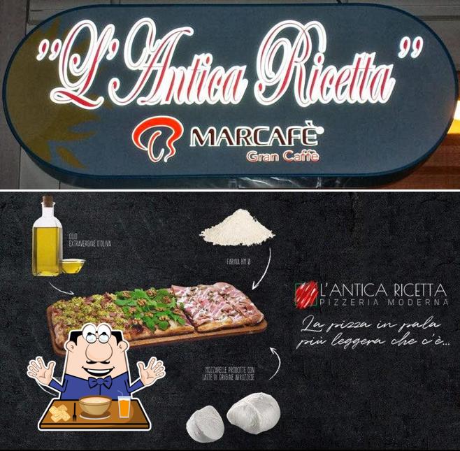 Platti al Pizzeria L'antica Ricetta