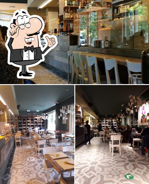 Gli interni di Principe Bologna Lievito e Cucina