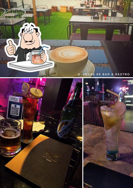 Try a drink from the menu