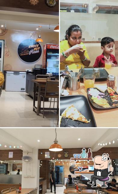 Check out how Knock Out Unlimited Pizza looks inside