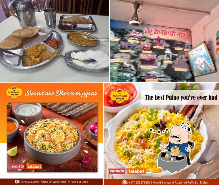 Food at New Marwari Basa