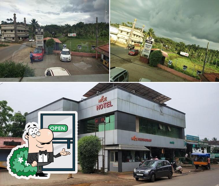 The exterior of NICE RESTAURANT