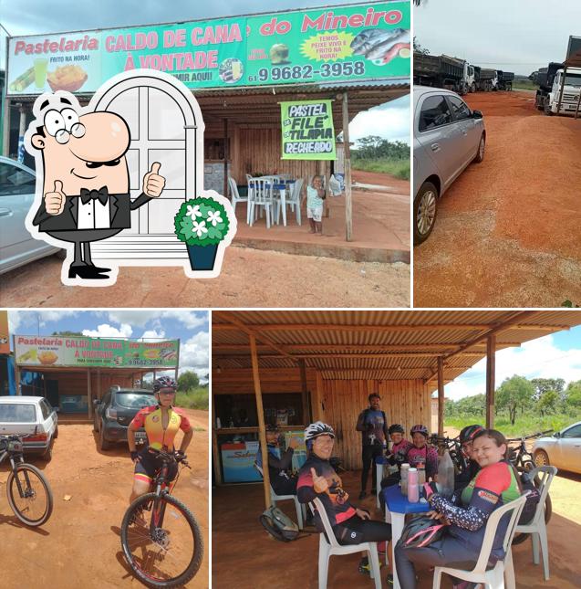 Pastelaria e caldo de cana do mineiro