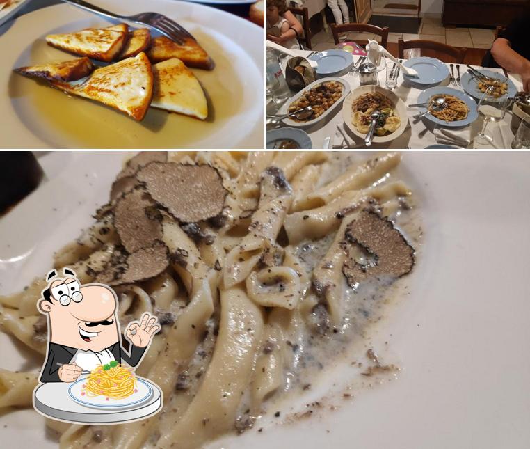 Spaghetti alla carbonara al Puli Pineta