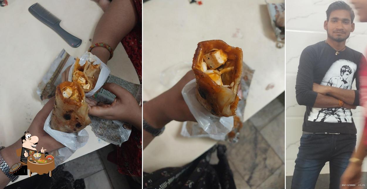 Food at Super Star Roll Frankie
