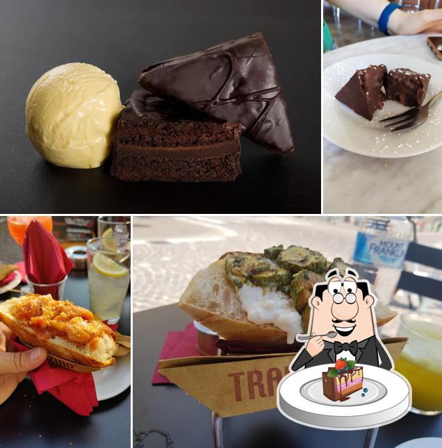 Torta al cioccolato al Trapizzino Piazza Carlina