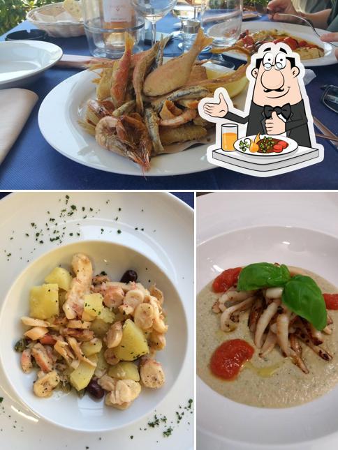 Cibo al Ristorante Yacht Club Sestri Levante