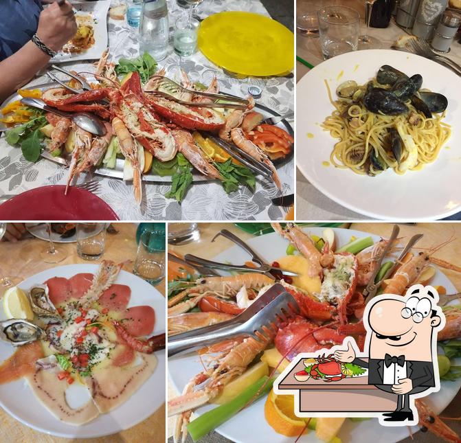 Gli ospiti di Ponte di Sacco possono provare vari piatti di mare