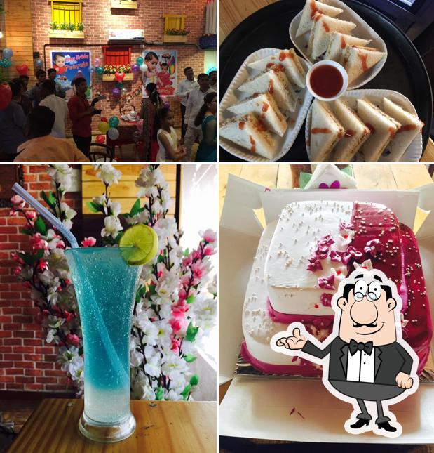 Take a seat at one of the tables at Runvey03 Cafe & Resto