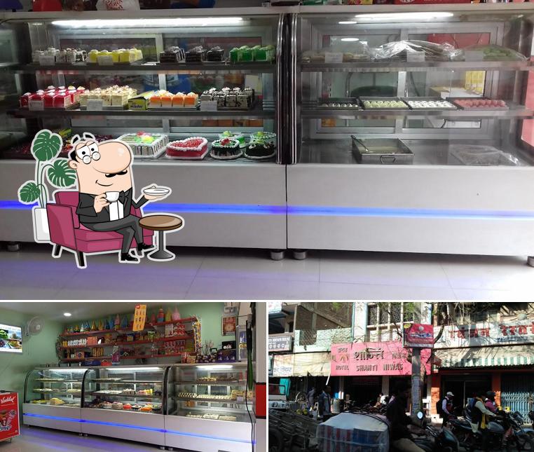 Vyanjan Restaurant Bakery & Sweets is distinguished by interior and exterior