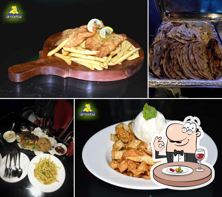 Meals at Amoeba Sports Bar