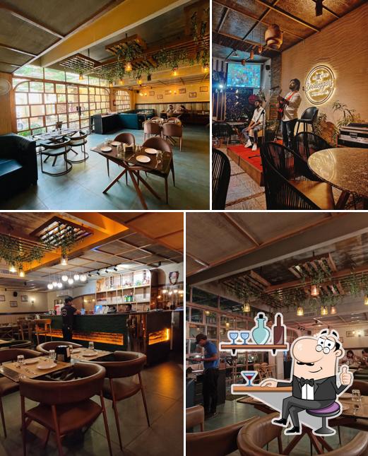 Check out how Bootleggers Restaurant in Vaishali Nagar looks inside