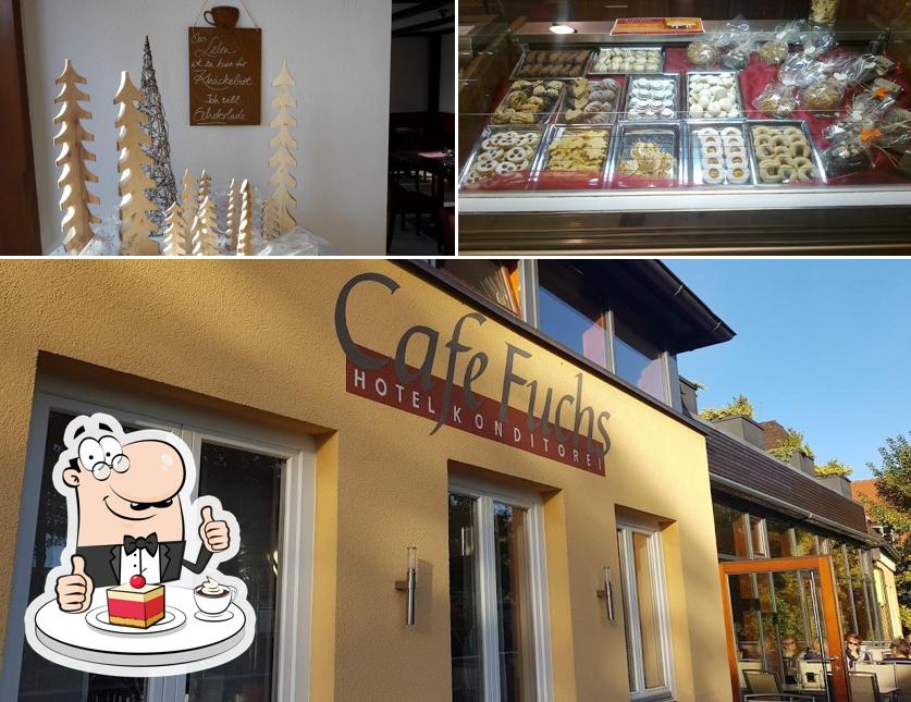 Cafe Fuchs propose une variété de desserts