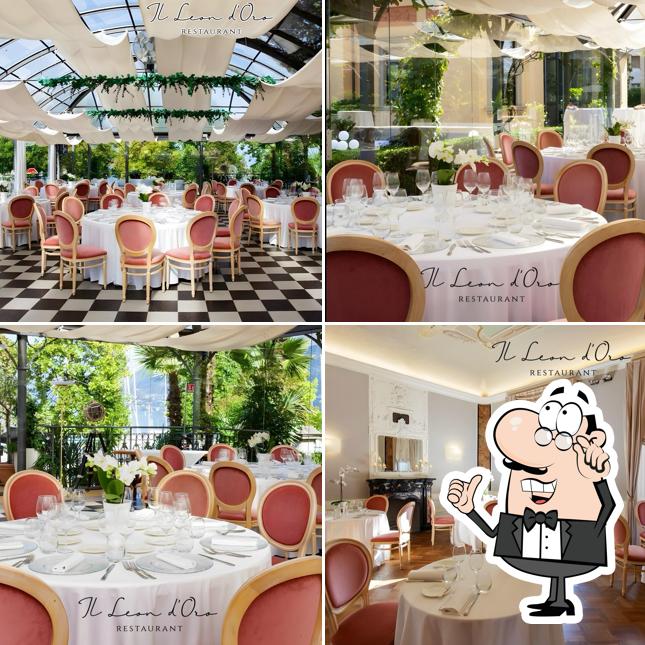 Gli interni di Il Leon d’Oro Restaurant