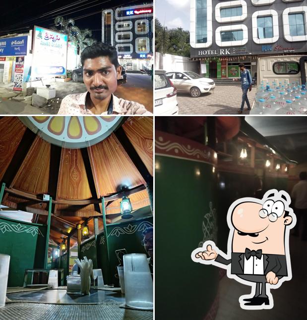 The interior of RK Flavours Family Restaurant