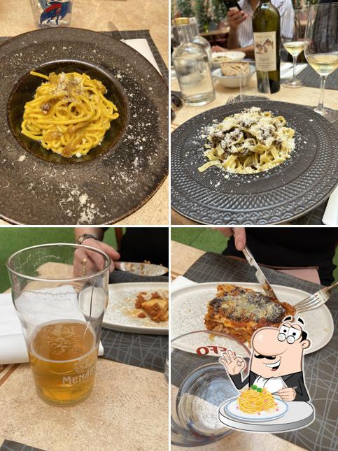 Spaghetti alla carbonara al Il Conte Brillo Pantheon