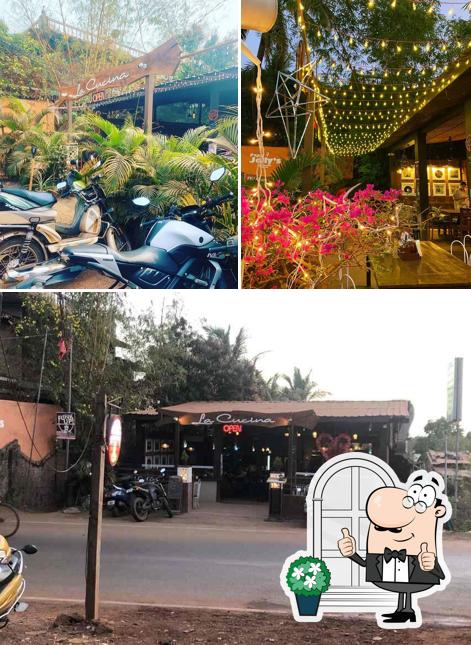 Enjoy the view outside La Cucina