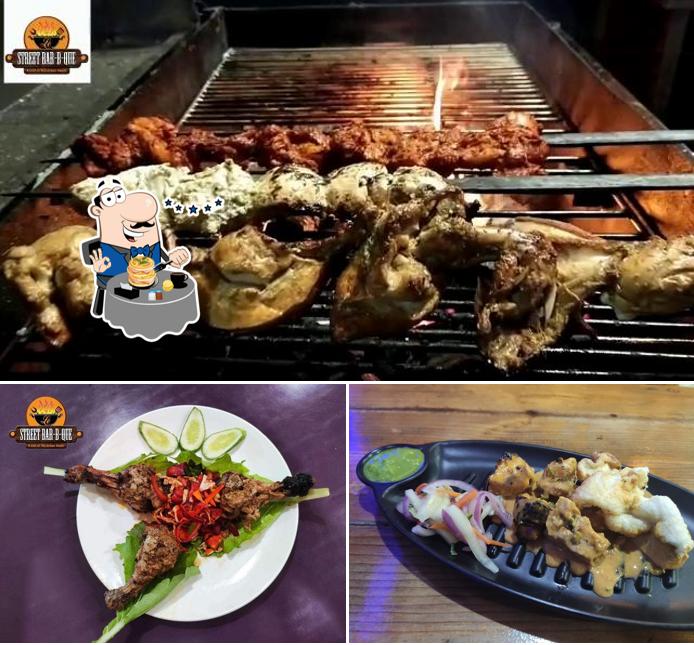 Meals at Le Street Bar-B-Que