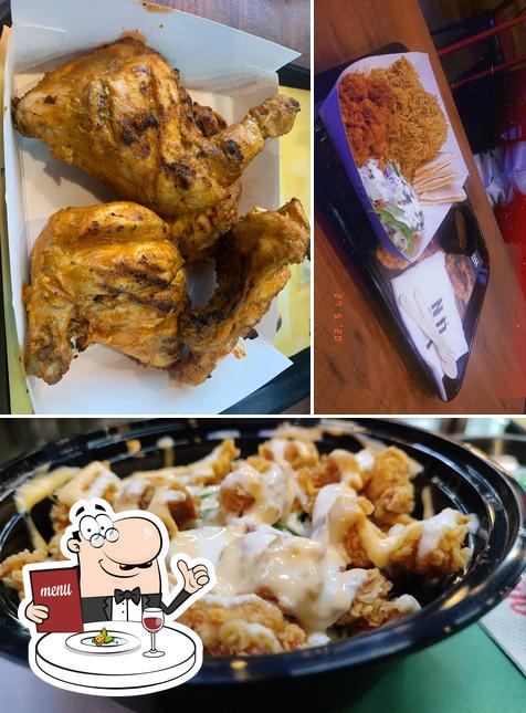 Food at Leon's Burgers & Wings Frazer Town