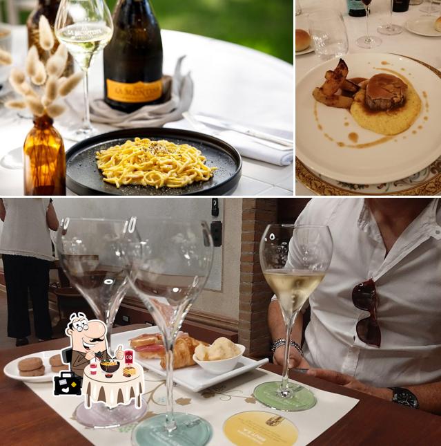 Tra le varie cose da Montina Franciacorta si possono trovare la cibo e interni