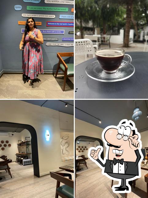 The interior of VARIETEA VADODARA