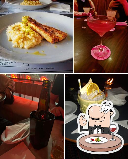 Platos en Riviera Bar