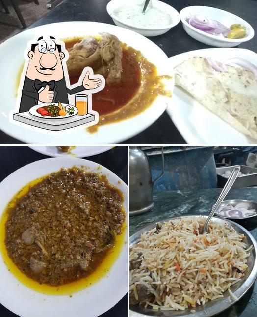 Food at Riyaz Hotel Family Restaurant