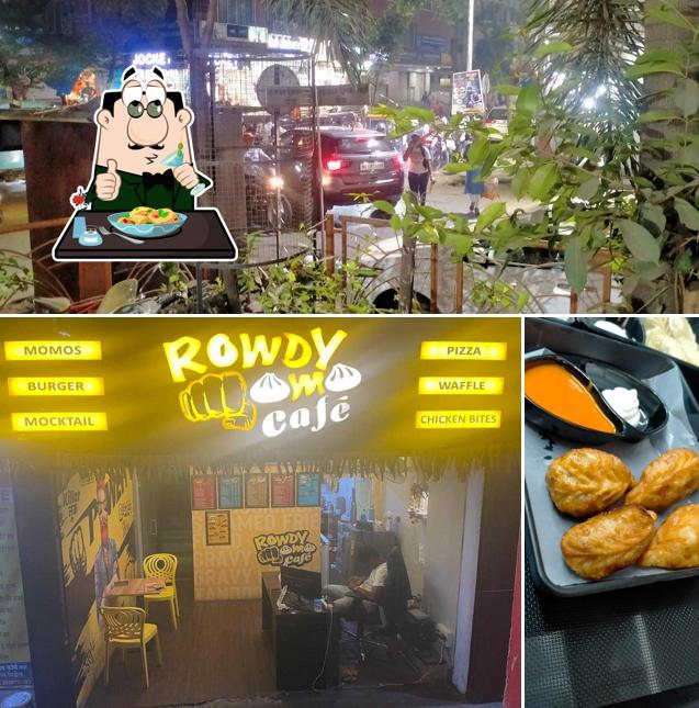 Food at Rowdy momo cafe